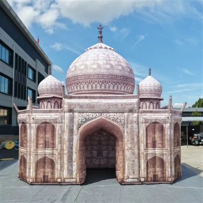 Aufblasbarer Taj Mahal-förmiger Bogen